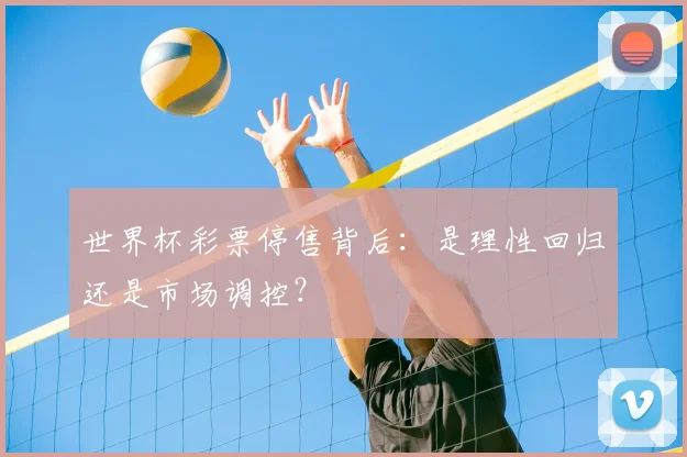 世界杯彩票停售背后:是理性回归还是市场调控?